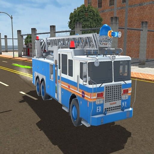 Fire Truck Driving Simulator 2024